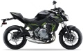 Kawasaki Z 650 2019 Metallic Black 739 motor stickers oem parts oryginal aufkleber autocollants adesivi nalepky tal mutur naklejki
