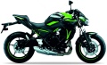 Kawasaki Z 650 2022 lime green motor stickers oem parts oryginal aufkleber autocollants adesivi nalepky tal mutur naklejki 1