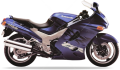Kawasaki ZZR 1100 1995 Blue GW fooqs naklejki stickers decals aufkleber adesivi adesivo autocollants