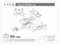 Kawasaki ZZR 1100 1993 Red fooqs naklejki stickers decals aufkleber adesivi adesivo oem
