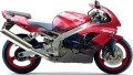 Kawasaki ZX 9R 1999 Red A5 fooqs naklejki stickers decals aufkleber adesivi adesivo autocollants