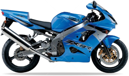 【は】 Kawasaki-ZX-9R-2003-blue-469-
