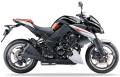 Kawasaki Z 1000 2013 black white fooqs stickers aufkleber naklejki autocollants adesivi motorstickers