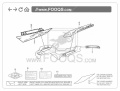 Honda CB 500 1996 1997 fooqs stickers aufkleber naklejki autocollants adesivi motorstickers oem