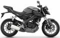 Yamaha MT 125 2014 grey matt oem naklejki fooqs stickers oem decals aufkleber adesivi autocollants