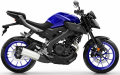 Yamaha MT 125 2017 blue oem naklejki fooqs stickers oem decals aufkleber adesivi autocollants