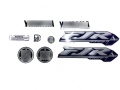 Yamaha FJR 1300 2003 2005 blue fooqs motorcycle stickers