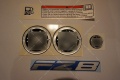 Yamaha FZ8 2010 2011 blue fooqs motorcycle stickers