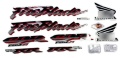 Honda CBR 929 RR 2001 silver fooqs motorsticker naklejki oem parts 2
