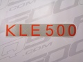 Kawasaki KLE 500 2005 2007 titanium 740 fooqs naklejki stickers decals aufkleber oem stiùbhartan naljepnice матрикák