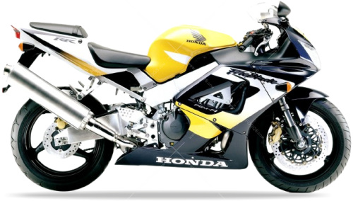 Honda CBR 929RR Fireblade 2000 Yellow Y160 fooqs naklejki stickers decals aufkleber autocollants