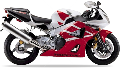 Honda CBR 929RR 2000 White NH193 USA fooqs naklejki stickers decals aufkleber autocollants