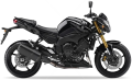 Yamaha FZ8 N 2010 2011 black metallic x SMX motor stickers oem parts oryginal aufkleber autocollants adesivi nalepky naklejki