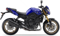 Yamaha FZ8 N 2010 2011 blue motor stickers oem parts oryginal aufkleber naklejki