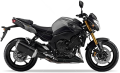 Yamaha FZ8 N 2012 2013 matt gray metallic c MNM3 motor stickers oem parts oryginal aufkleber autocollants