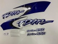 Yamaha TDM 850 1997 1999 blue fooqs motorsticker naklejki