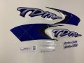Yamaha TDM 850 1997 1999 blue fooqs motorstickers naklejki