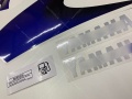Yamaha TDM 850 1997 1999 blue fooqs motorsticker naklejki