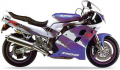 Suzuki GSX R 1100 1993 M18 White Blue fooqs naklejki stickers decals aufkleber adesivi adesivo autocollants