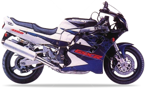 Suzuki GSX R 1100 1996 E9P Blue White fooqs naklejki stickers decals aufkleber adesivi adesivo autocollants