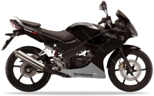 Honda CBR 125 R 2004 negro NH1B pegatinas
