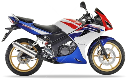 Honda CBR 125R 2009 2010 ross white NH196H stickers aufkleber motodecals adesivi pegatinas nálepky autocollants