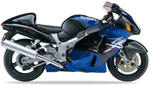 Suzuki GSX 1300R Hayabusa 2002 FH9 Blue YC2 Black 33J fooqs naklejki stickers decals aufkleber
