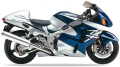 Suzuki GSX 1300R Hayabusa 2003 CN5 Blue 1LF Silver YD8 fooqs naklejki stickers decals aufkleber