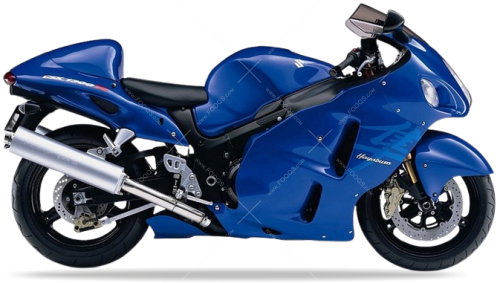 Suzuki GSX 1300R Hayabusa 2007 YKY Blue fooqs naklejki sickers decals aufkleber