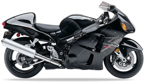 Suzuki GSX 1300R Hayabusa 2003 019 Black fooqs naklejki stickers decals aufkleber