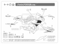 Suzuki GSX 1300R Hayabusa 2010 2011 fooqs naklejki stickers decals aufkleber oem
