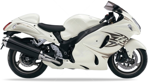 Suzuki GSX 1300R Hayabusa 2010 2011 White YPA fooqs naklejki stickers decals