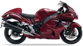Suzuki GSX 1300R Hayabusa 2012 Dark Red YHL fooqs naklejki stickers decals aufkleber autocollants
