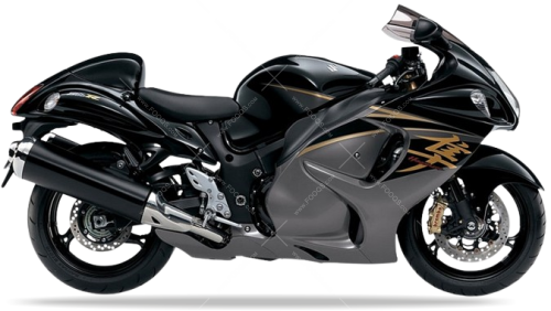 Suzuki GSX 1300R Hayabusa 2015 AA3 Gray YLF Black YVB fooqs naklejki stickers decals