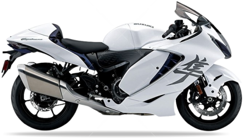 Suzuki GSX 1300R Hayabusa 2022 B5N White Dark Blue fooqs naklejki sickers decals aufkleber