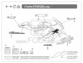 Suzuki GSX 1300R Hayabusa 2022 B5N White Dark Blue fooqs naklejki sickers decals aufkleber oem