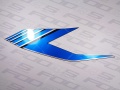 bmw k 1600 gt 2016 cosmic blue black storm wn0n fooqs naklejki stickers decals aufkleber oem motorrad