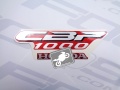 honda cbf 1000 s 2007 red r320 fooqs naklejki stickers decals aufkleber oem motorrad autocollants moto