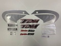 Yamaha TDM 850 2000 2001 silver fooqs motorcycle stickers