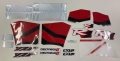 Yamaha YZF R1 2000 red fooqs motorcycle stickers