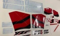 Yamaha YZF R1 2000 red fooqs motorstickers naklejki