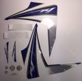 Yamaha YZF R1 2007 blue fooqs motorcycle stickers