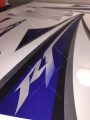 Yamaha YZF R1 2007 blue fooqs motostickers naklejki
