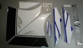 Yamaha YZF R1 2009 blue fooqs motodecals naklejki