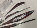 Yamaha YZF R6 2006 black fooqs motorsticker naklejki