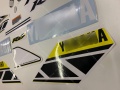 Yamaha YZF R6 2006 yellow fooqs motorsticker naklejki