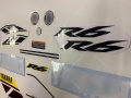 Yamaha YZF R6 2006 yellow fooqs motostickers naklejki