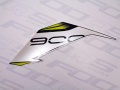 kawasaki z 900 2019 white 40x fooqs naklejki stickers decals aufkleber oem nalepke za motocikl klistermærker pegatinas