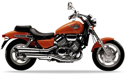 Honda VF 750C 1994 2000 Orange YR180 stickers aufkleber motodecals adesivi pegatinas nálepky autocollants