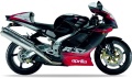 Aprilia RSV 1000 Mille 2002 black naklejki fooqs stickers aufkleber naklejki autocollants adesivi motorstickers